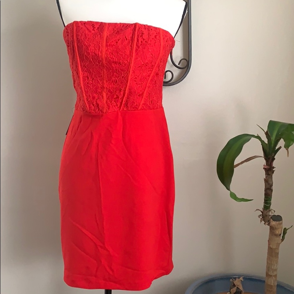 Mini Strapless dress